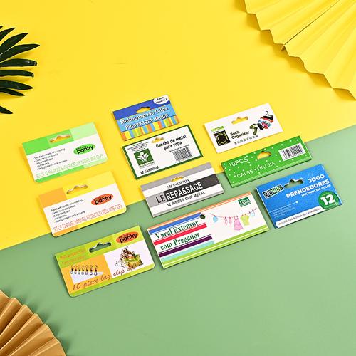 厂家包装纸卡印刷对折卡头彩色飞机孔吸塑卡纸卡牌小标签吊牌纸卡